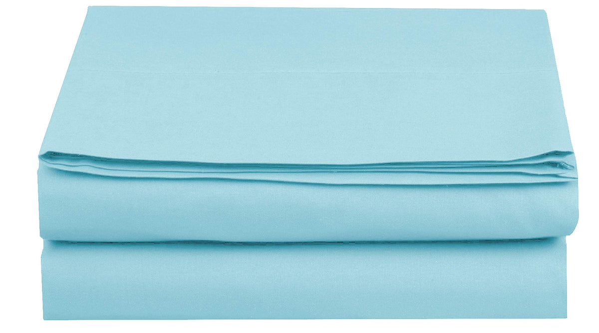 Elegant Comfort Premium Hotel Quality 1-Piece Flat Sheet, Luxury and Softest 1500 Premium Hotel Quality Microfiber Bedding Flat Sheet, Wrinkle-Free, Stain-Resistant, California King, Cream