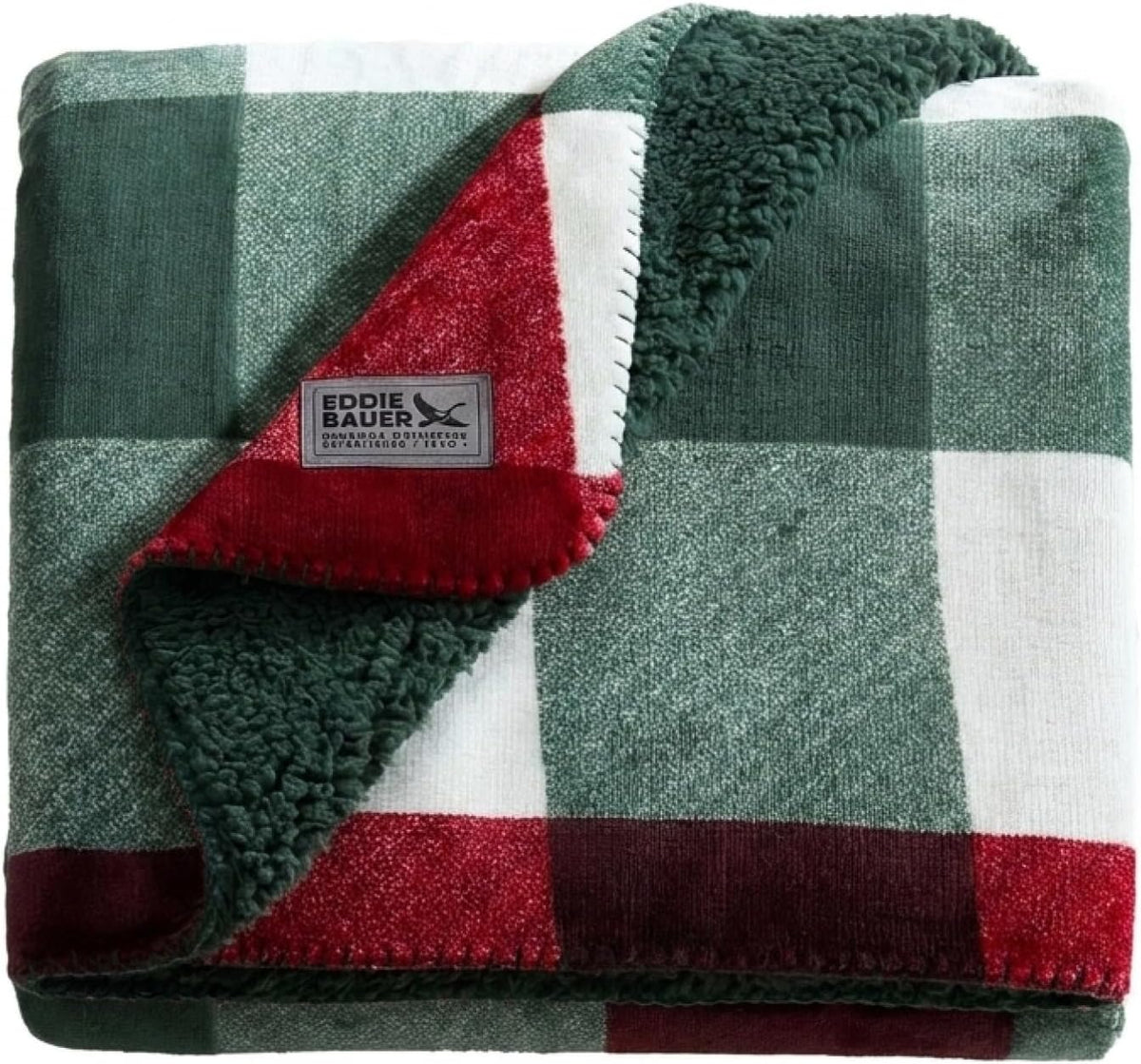 Eddie Bauer - Soft Reversible Throw Blanket for Bed & Couch, 50 x 70