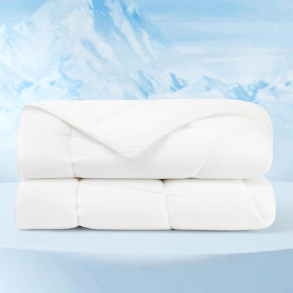 Bedsure Cooling Comforter Blankets for Hot Sleepers, All Season, Queen