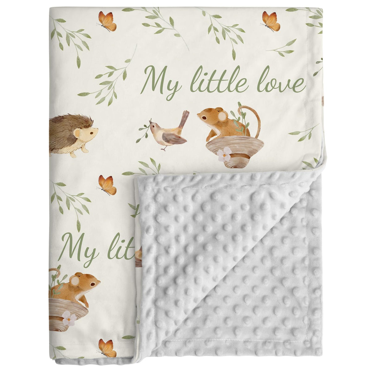 Fleece Baby Blankets for Girls & Boys, Infant Toddler Blanket