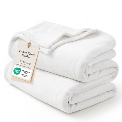Bedsure GentleSoft Fleece Bed Blankets Queen Size Grey - Soft Cozy Warm Fall Throw Blanket Halloween Decorations Lightweight Anti-Static, Room Home Decor Gifts for Husband and Men, 90x90 inches