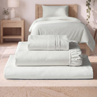 Mellanni Iconic 4-Piece, Ultra Soft Sheet Set (Queen, White)