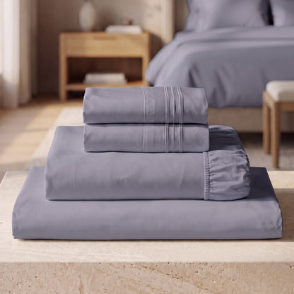 Mellanni Iconic 4-Piece, Ultra Soft Sheet Set (Queen, White)