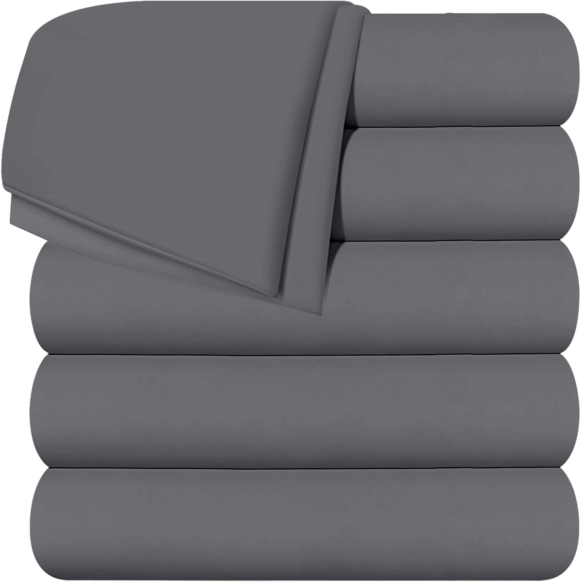 Full Size Flat Sheet Only, Ultra Soft & Breathable Hotel Sheets, White