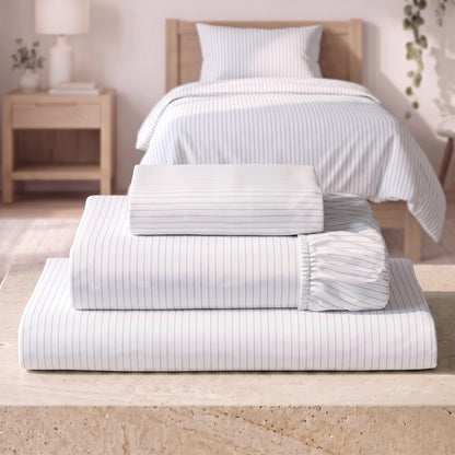 Mellanni Iconic 4-Piece, Ultra Soft Sheet Set (Queen, White)
