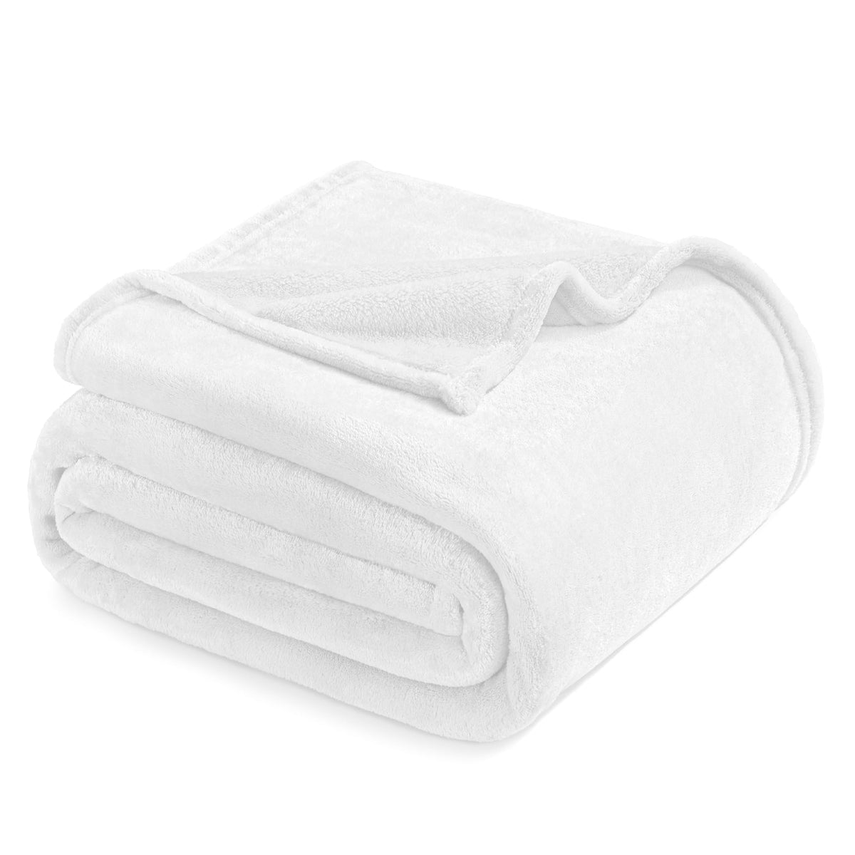 Exclusivo Mezcla Soft Large Fleece Throw Blanket for Couch, Forest Green