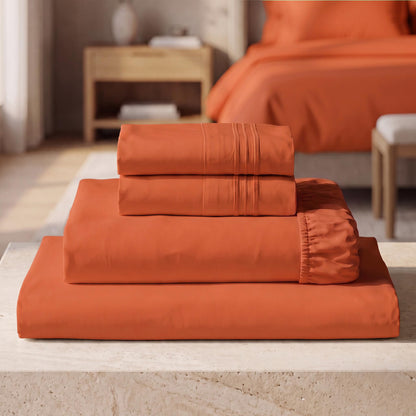 Mellanni Iconic 4-Piece, Ultra Soft Sheet Set (Queen, White)