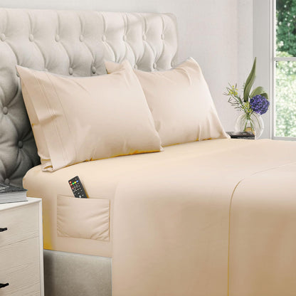 DREAMCARE King Size Sheets Set - King - Extra Deep - Gray