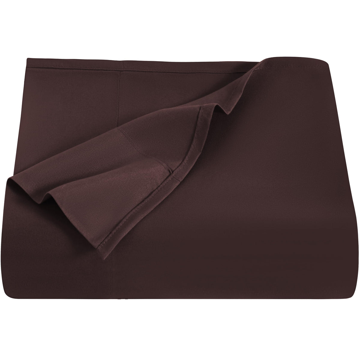 NTBAY Queen Microfiber Flat Sheet, 90 x 102, Black