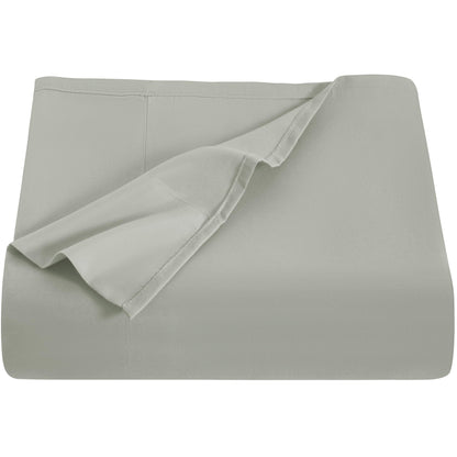 NTBAY Queen Microfiber Flat Sheet, 90 x 102, Black