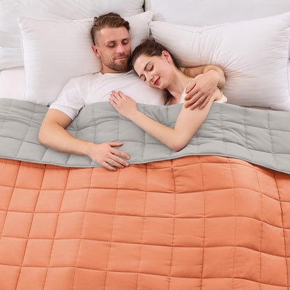 yescool Weighted Blanket for Adults 20lbs Queen Size, 60" x 80", Grey