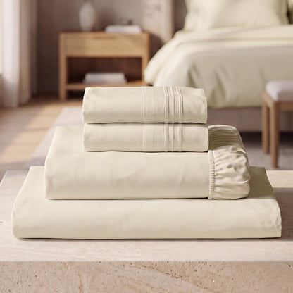 Mellanni Iconic 4-Piece, Ultra Soft Sheet Set (Queen, White)