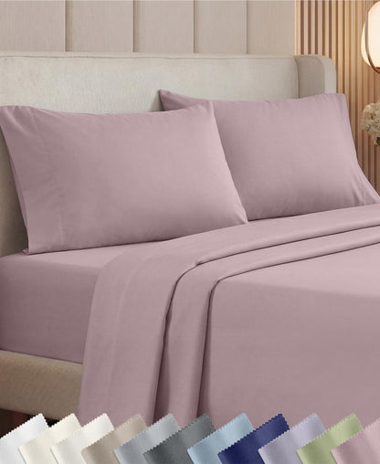 California Design Den Luxury 1000 Thread Count King Size Sheets Set