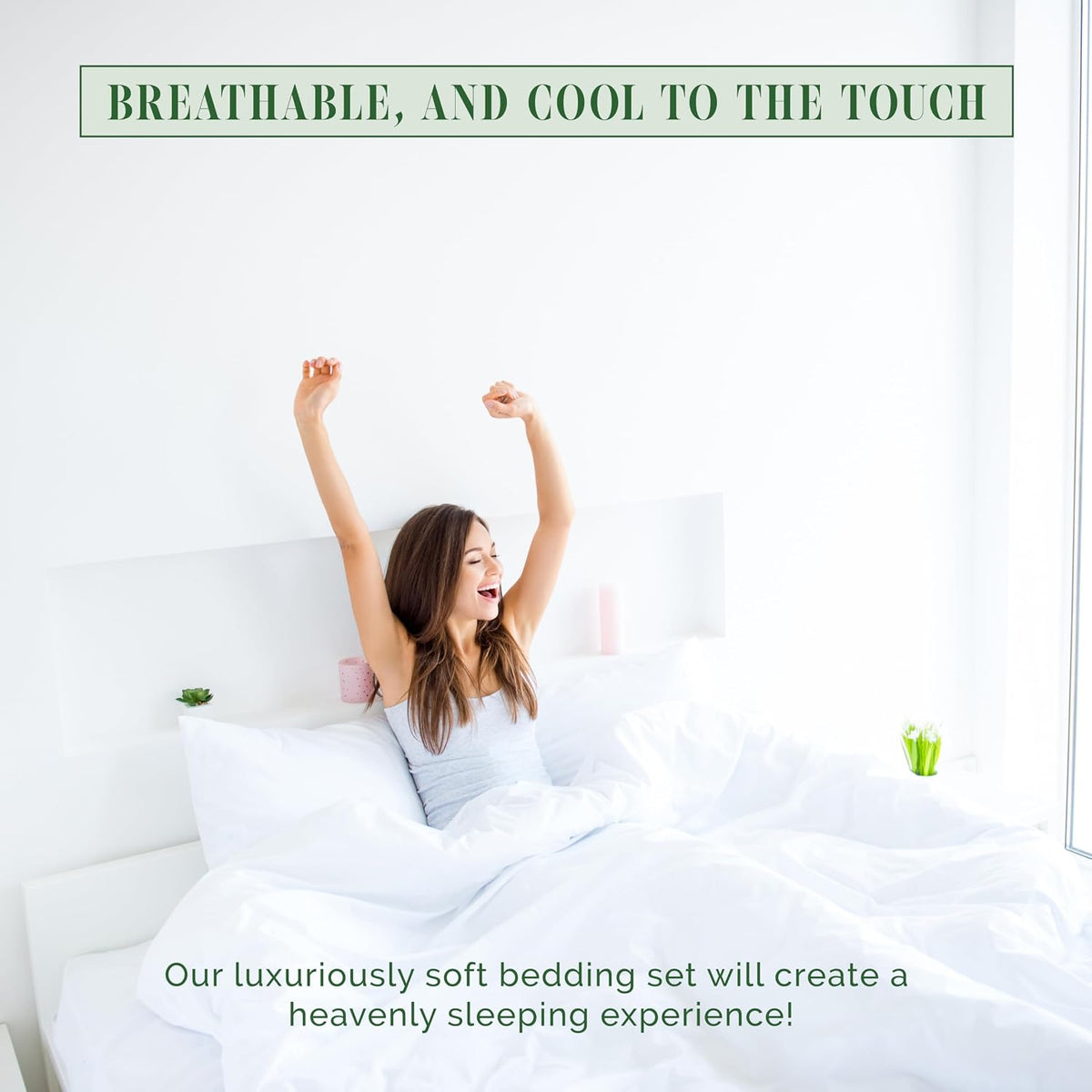 Luxury Flat Sheet on Amazon Elegant Comfort Wrinkle-Free 1500 Premier Hotel Quality 1-Piece Flat Sheet, Queen Size, White