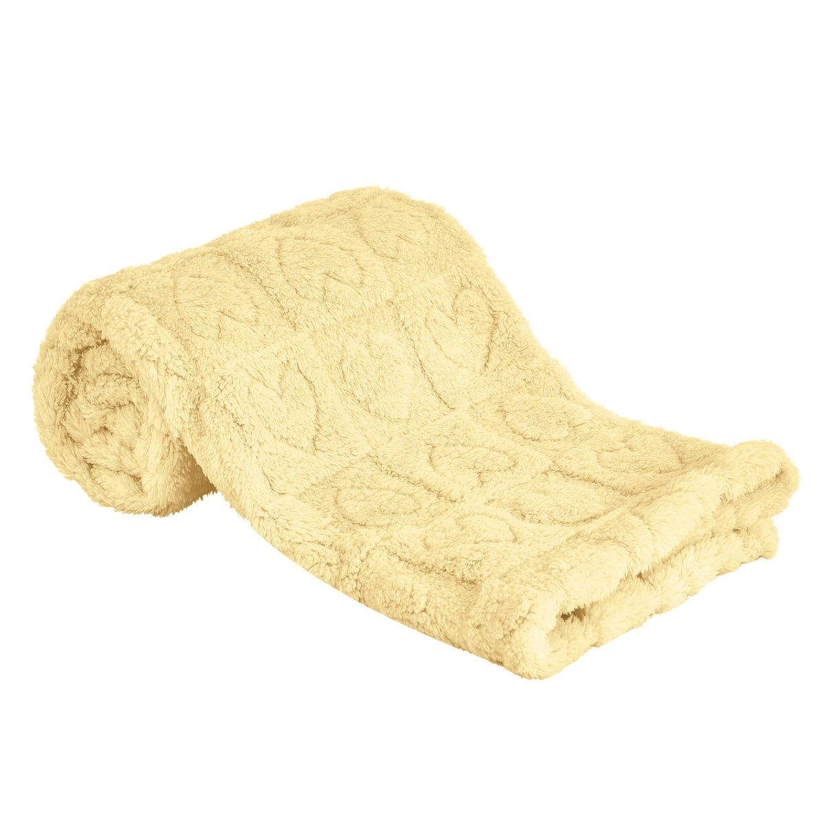 Yurhap Heart Baby Blanket, Love Plush Fleece Baby Blankets for Girls Boys