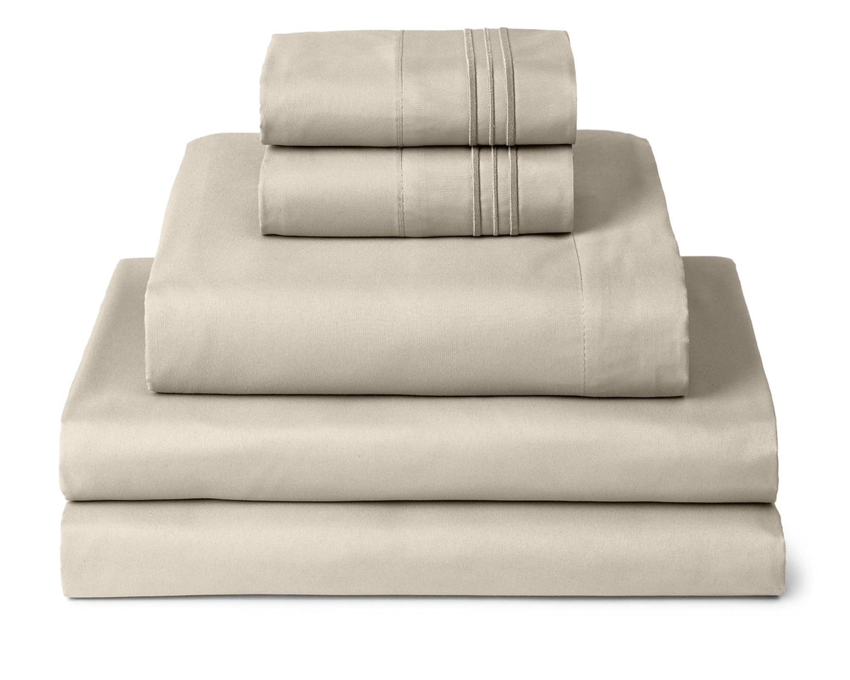Mellanni Iconic 4-Piece, Ultra Soft Sheet Set (Queen, White)