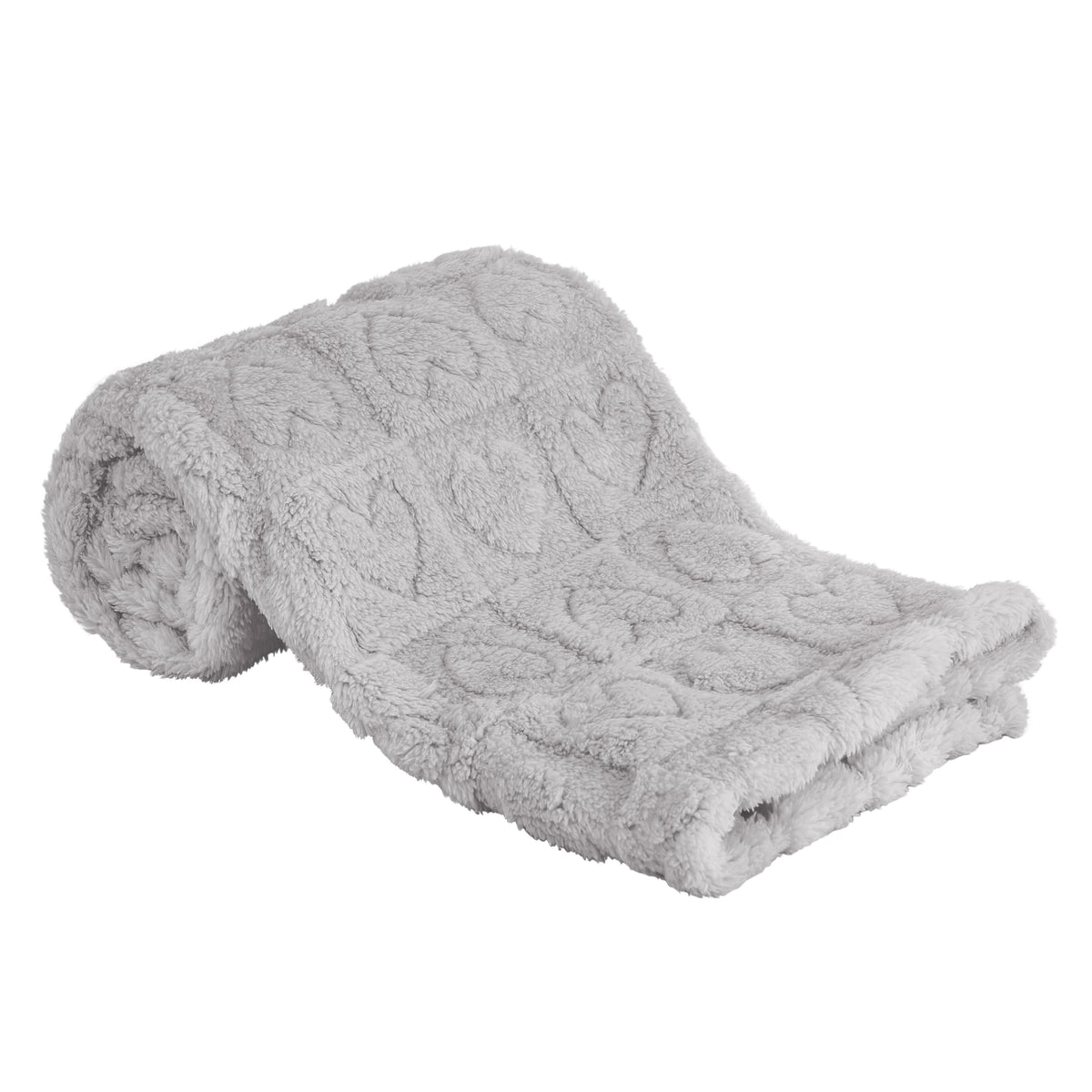 Yurhap Heart Baby Blanket, Love Plush Fleece Baby Blankets for Girls Boys