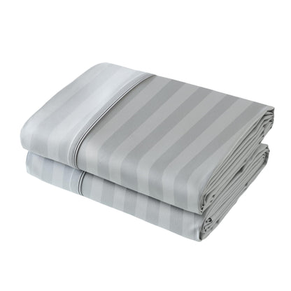 Flat Sheet Only Queen Size, 400 TC 100% Egyptian Cotton Flat Sheet - Wrinkle, Fade, Stain Resistant (White, Queen)