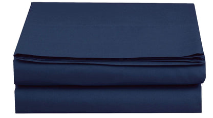Elegant Comfort Premium Hotel Quality 1-Piece Flat Sheet, Luxury and Softest 1500 Premium Hotel Quality Microfiber Bedding Flat Sheet, Wrinkle-Free, Stain-Resistant, California King, Cream