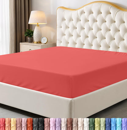 Pack of 6 Twin Fitted Sheet, Fits Up to 15 Inch Deep Pocket, White