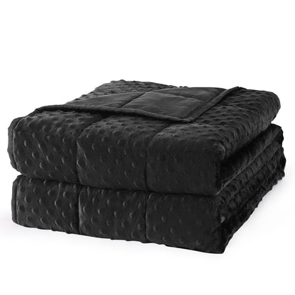 Mr. Sandman Cooling Weighted Blanket for Adults, Queen Size 15 lbs, 60″x80″