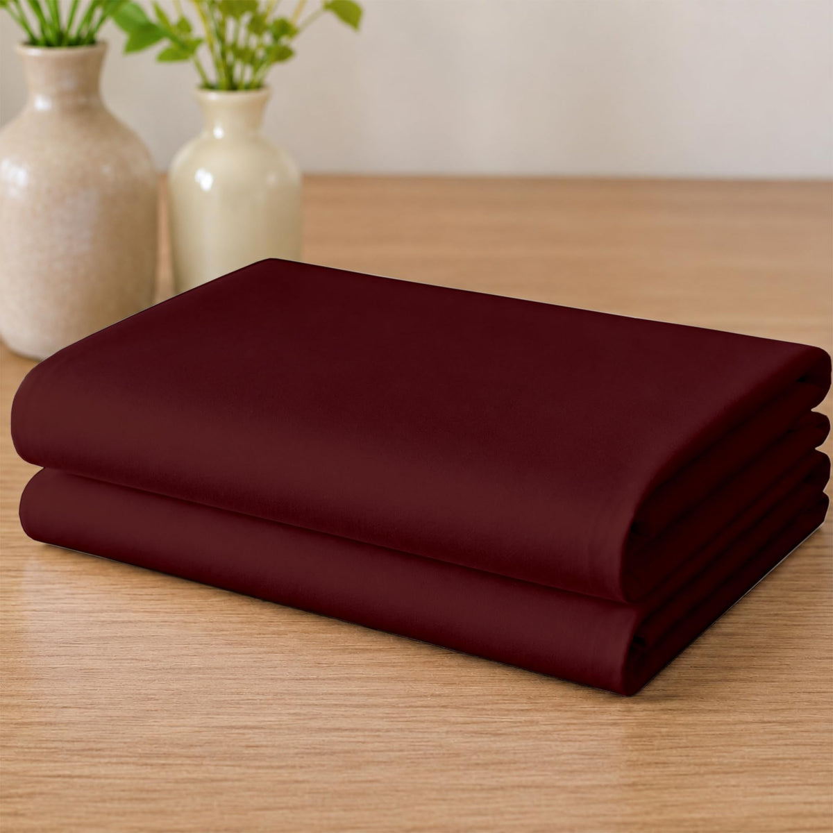 Mattress-Homes Flat Sheets Only Queen Size 100% Cotton Top Sheet 1PC Cool & Breathable Luxury Hotel Quality Flat Sheet Only, Bed Sheets White Solid