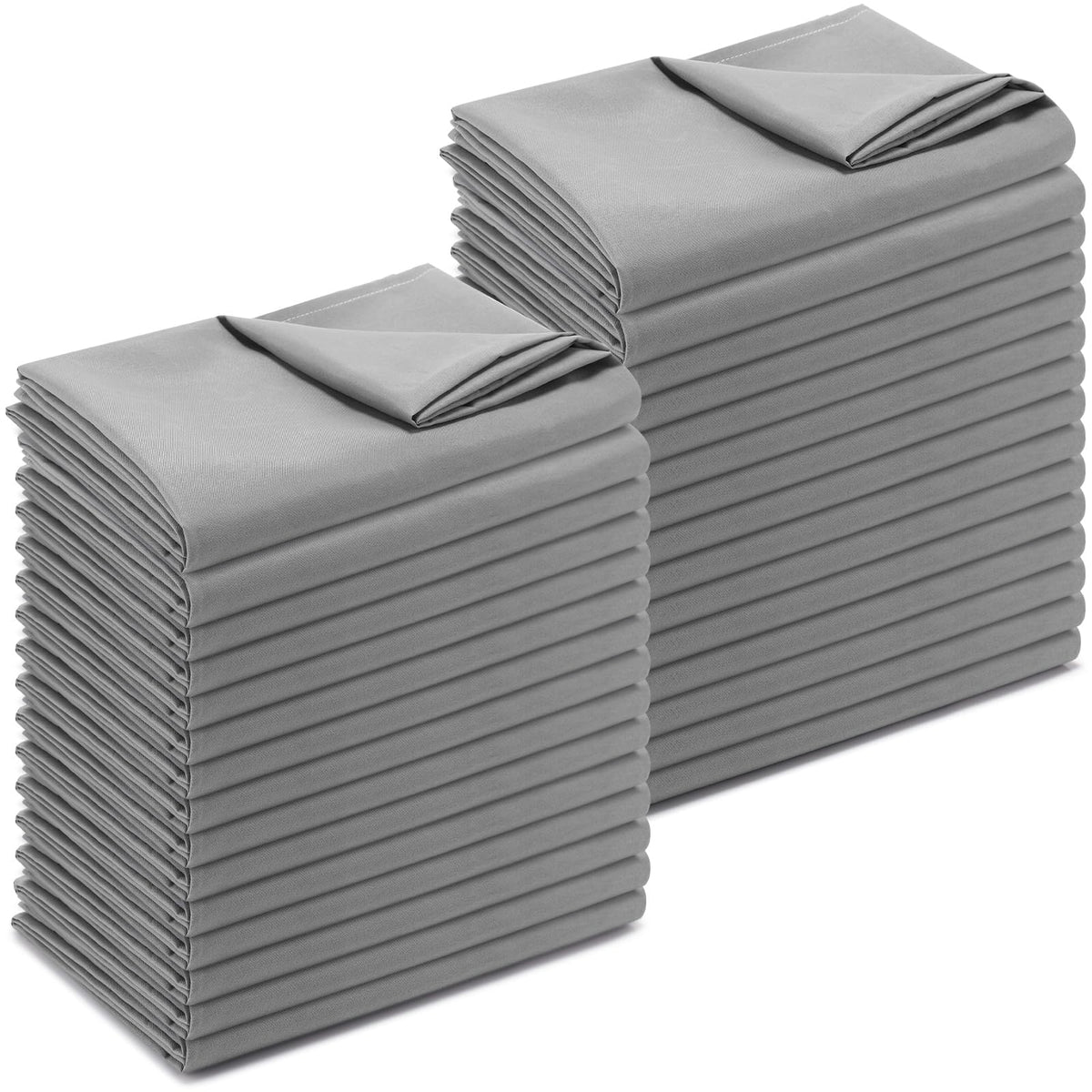 SmoothNovelty 30 Pack Twin Flat Sheets Bulk, White, Twin
