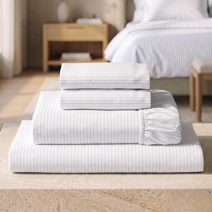 Mellanni Iconic 4-Piece, Ultra Soft Sheet Set (Queen, White)
