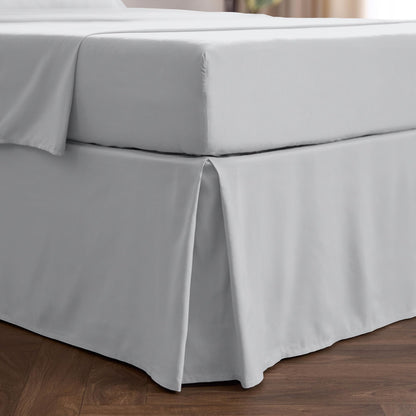Mellanni Bed Skirt Queen Size - Tailored Drop Bed Skirting