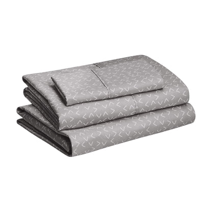 Amazon Basics Lightweight Breathable Wrinkle-Free Brushed Microfiber 3-Piece Bed Sheet Set with 14-Inch Deep Pockets, Twin, Bright White, Solid