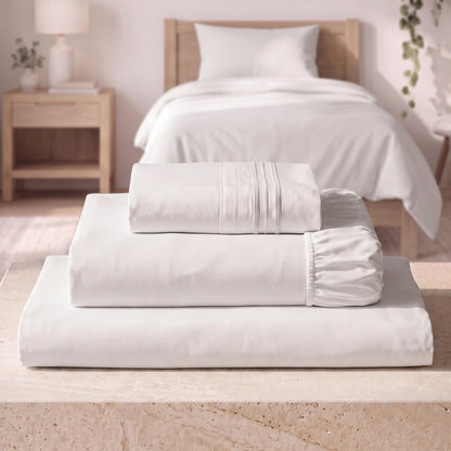 Mellanni Iconic 4-Piece, Ultra Soft Sheet Set (Queen, White)