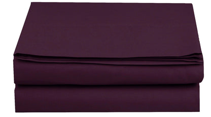 Elegant Comfort Premium Hotel Quality 1-Piece Flat Sheet, Luxury and Softest 1500 Premium Hotel Quality Microfiber Bedding Flat Sheet, Wrinkle-Free, Stain-Resistant, California King, Cream