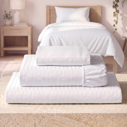 Mellanni Iconic 4-Piece, Ultra Soft Sheet Set (Queen, White)