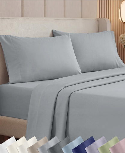 California Design Den Luxury 1000 Thread Count King Size Sheets Set
