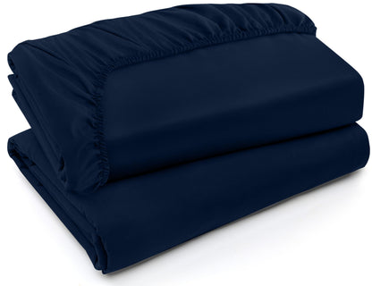 Pack of 6 Twin Fitted Sheet, Fits Up to 15 Inch Deep Pocket, White