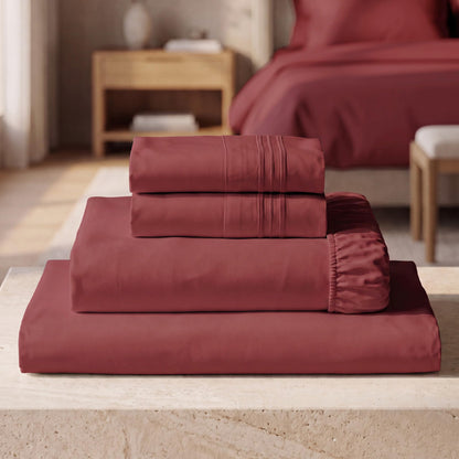 Mellanni Iconic 4-Piece, Ultra Soft Sheet Set (Queen, White)