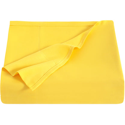 NTBAY Queen Microfiber Flat Sheet, 90 x 102, Black