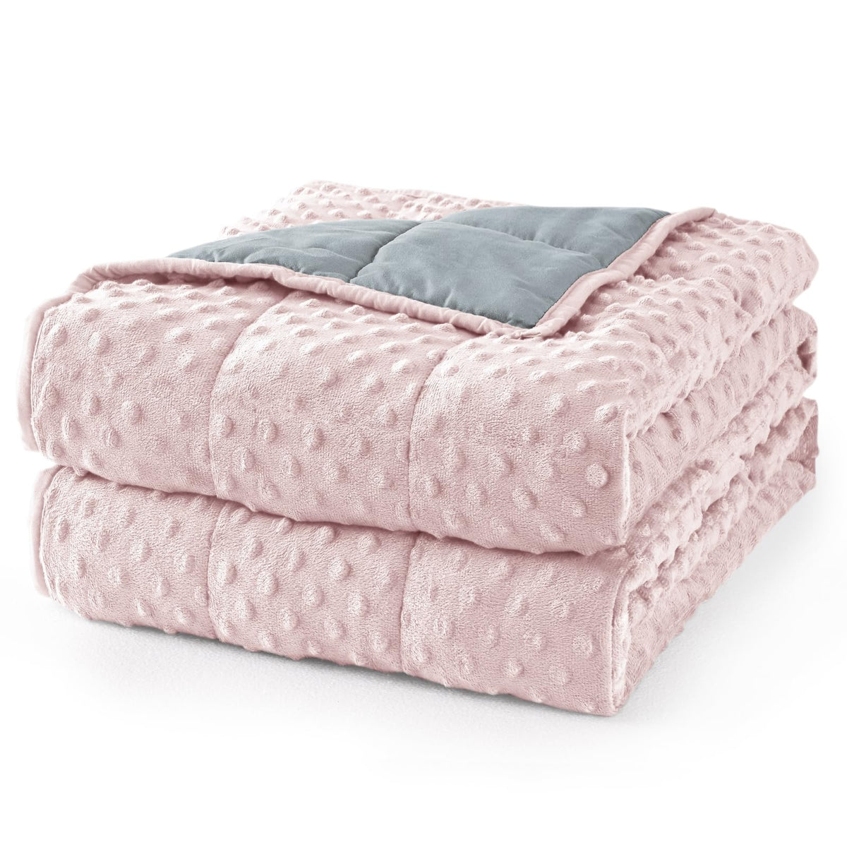 Mr. Sandman Cooling Weighted Blanket for Adults, Queen Size 15 lbs, 60″x80″