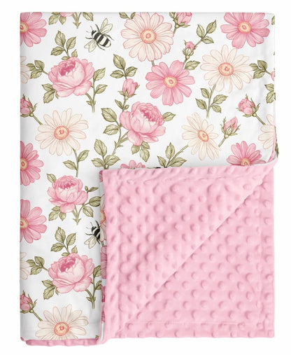 Fleece Baby Blankets for Girls & Boys, Infant Toddler Blanket