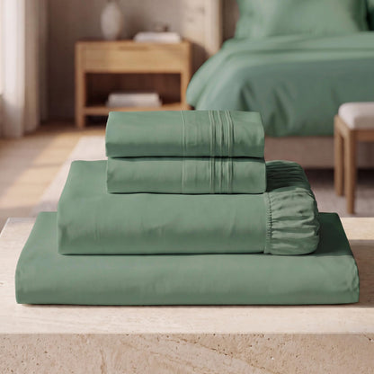 Mellanni Iconic 4-Piece, Ultra Soft Sheet Set (Queen, White)