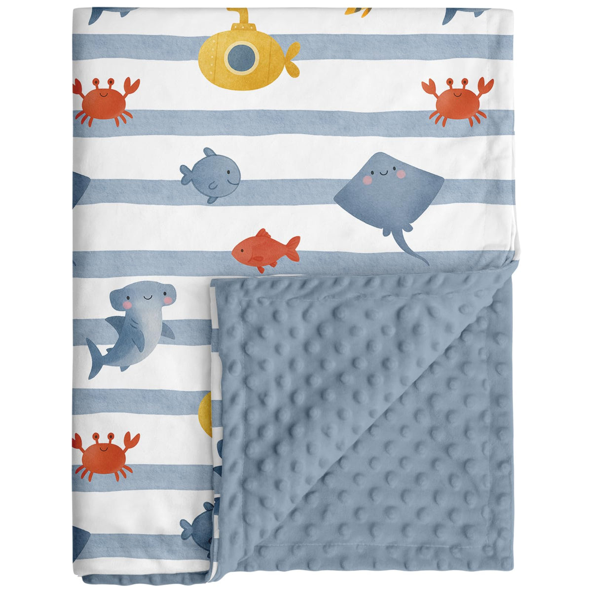Fleece Baby Blankets for Girls & Boys, Infant Toddler Blanket
