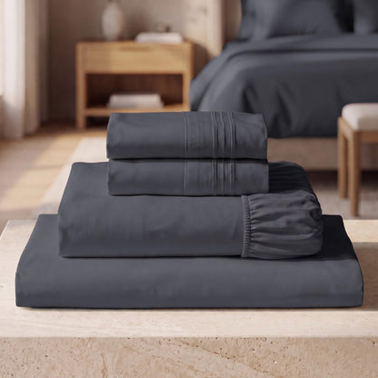 Mellanni Iconic 4-Piece, Ultra Soft Sheet Set (Queen, White)