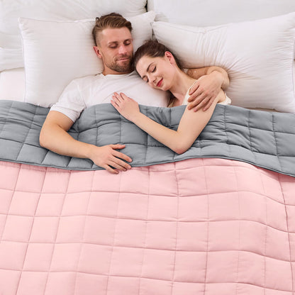 yescool Weighted Blanket for Adults 20lbs Queen Size, 60" x 80", Grey