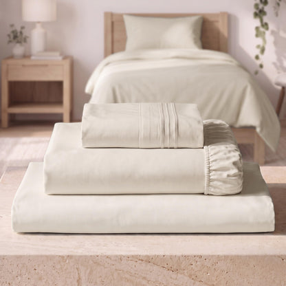 Mellanni Iconic 4-Piece, Ultra Soft Sheet Set (Queen, White)