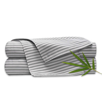 King Sheets by Pure Bamboo, Genuine 100% Organic Viscose Derived from Bamboo Bed Sheet Set, Soft & Cooling, Double Stitching, 2 Year Quality Promise (King, White)