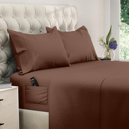DREAMCARE King Size Sheets Set - King - Extra Deep - Gray