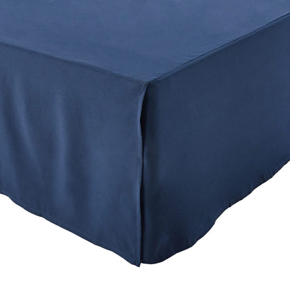 Amazon Basics Lightweight Pleated Bed Skirt, Machine Washable, Wrinkle Resistant, King, Beige