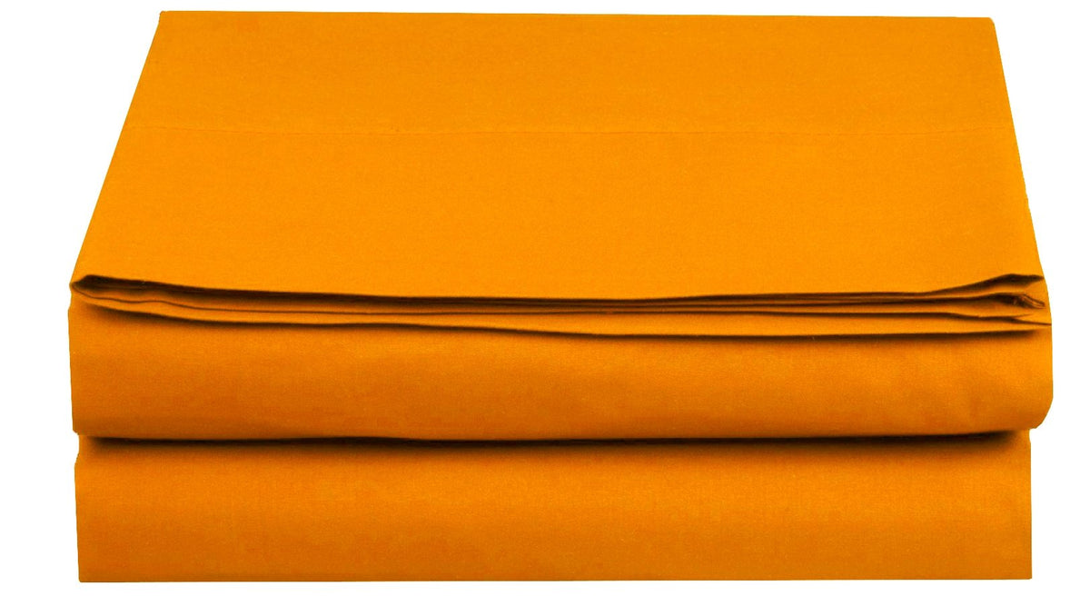 Elegant Comfort Premium Hotel Quality 1-Piece Flat Sheet, Luxury and Softest 1500 Premium Hotel Quality Microfiber Bedding Flat Sheet, Wrinkle-Free, Stain-Resistant, California King, Cream