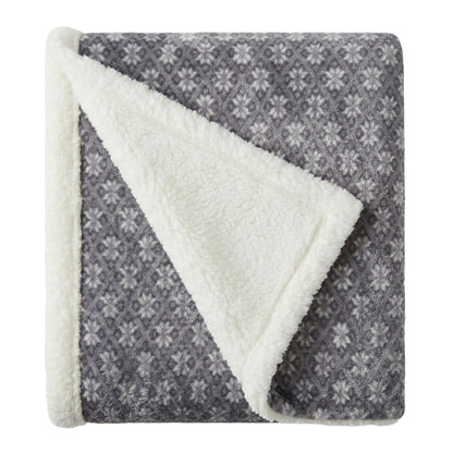 Eddie Bauer - Soft Reversible Throw Blanket for Bed & Couch, 50 x 70