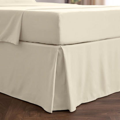 Mellanni Bed Skirt Queen Size - Tailored Drop Bed Skirting